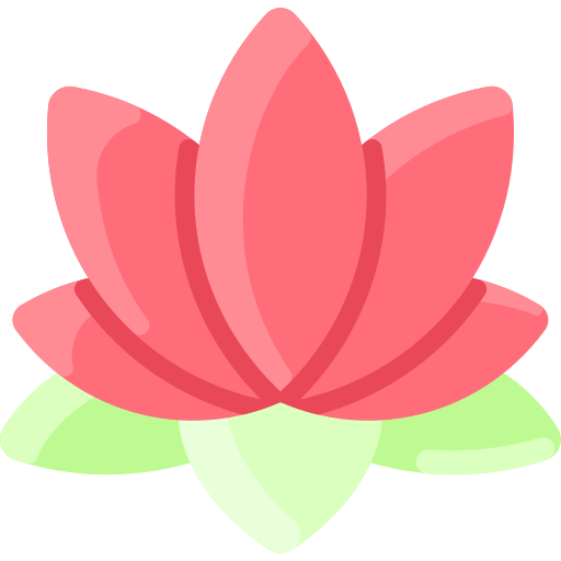 kwiat lotosu Vitaliy Gorbachev Flat ikona