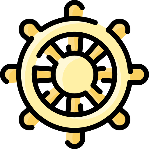 Dharma wheel Vitaliy Gorbachev Lineal Color icon