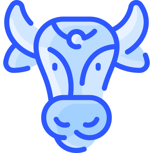 vache sacrée Vitaliy Gorbachev Blue Icône