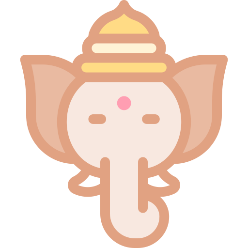 ganesha Detailed color Lineal color icon