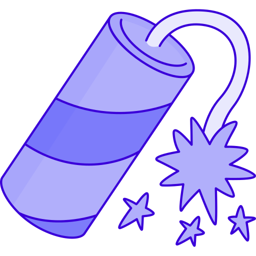 Firecraker Generic Outline Color icon
