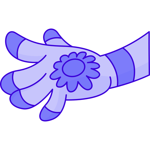ręka malowana henną Generic Outline Color ikona