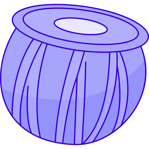 타블라 Generic Outline Color icon