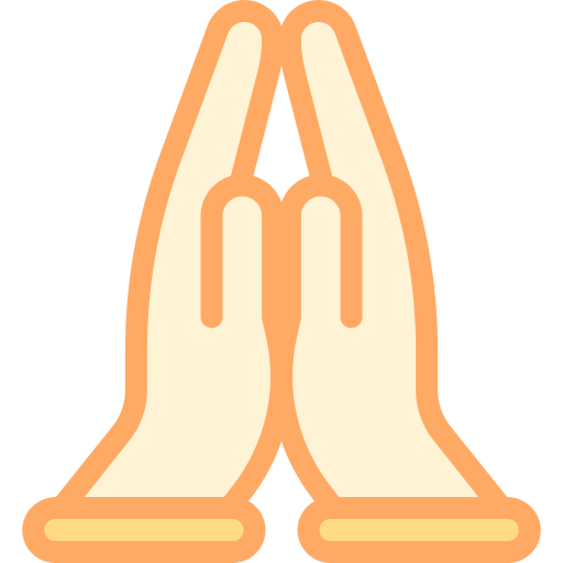 Prayer Detailed color Lineal color icon