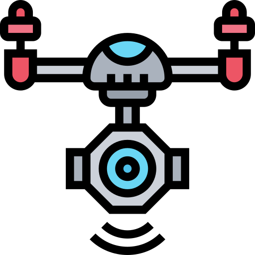 Drone Meticulous Lineal Color icon