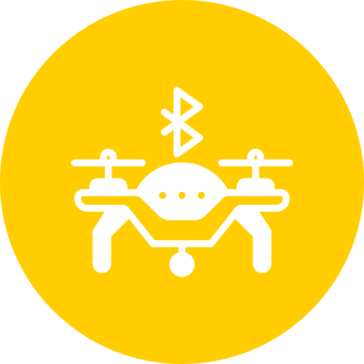 drone caméra Generic Flat Icône