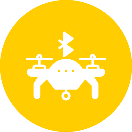 drone con cámara Generic Flat icono