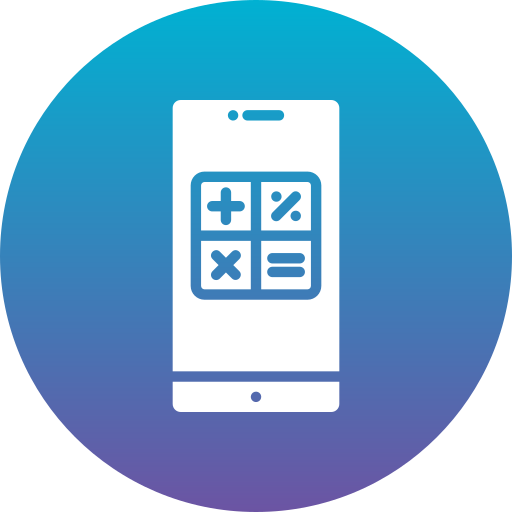 Calculator Generic Flat Gradient icon