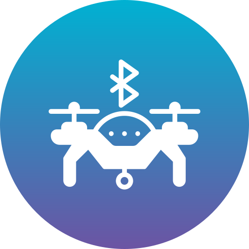 drone con cámara Generic Flat Gradient icono