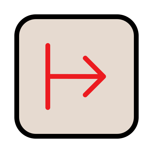 Right arrow Generic Outline Color icon