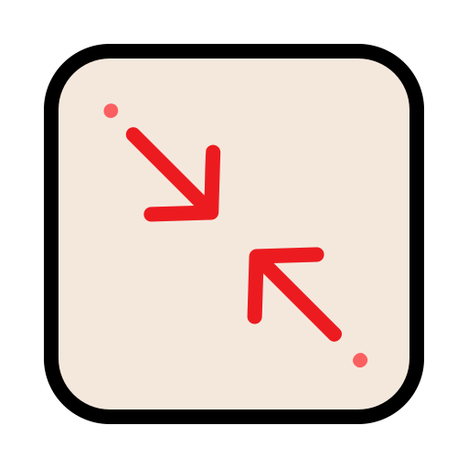 Resize Generic Outline Color icon
