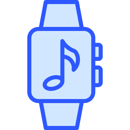 muziek Generic Blue icoon