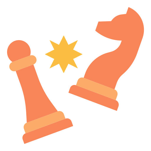 schaakmat Generic Flat icoon