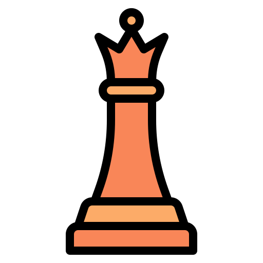 Queen Generic Outline Color icon