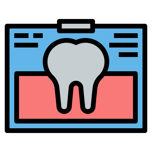 엑스레이 Generic Outline Color icon