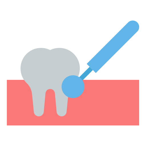 kontrola dentystyczna Generic Flat ikona