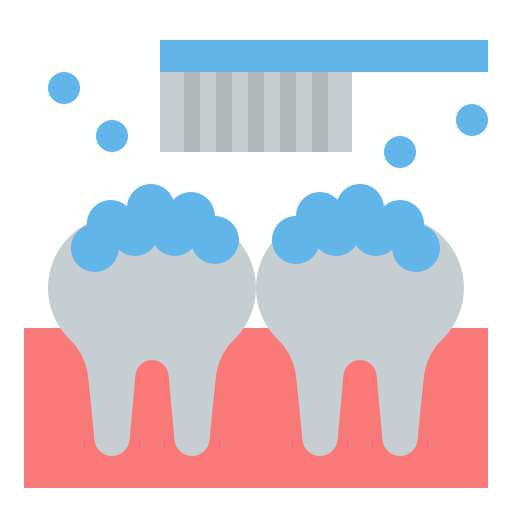 limpieza de dientes Generic Flat icono