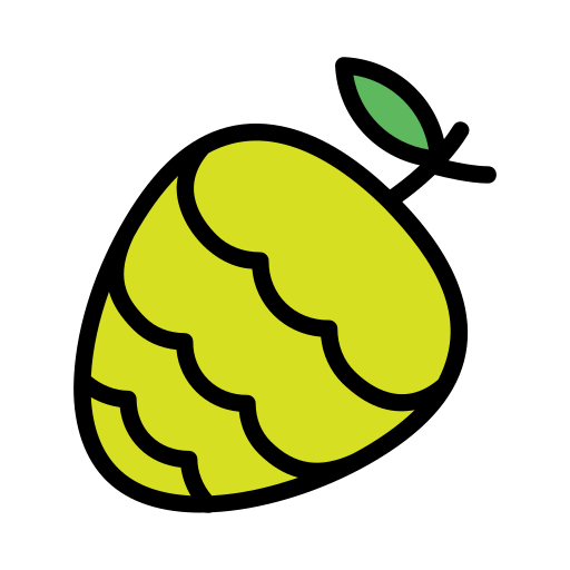 jabłko custard Generic Outline Color ikona