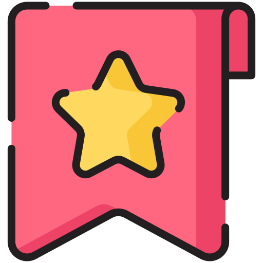 estrella de oro Generic Outline Color icono