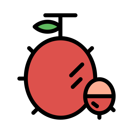 람부탄 Generic Outline Color icon