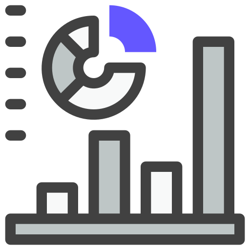 statistica Generic Outline Color icona