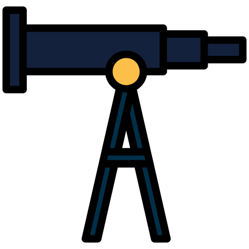 Telescope Generic Outline Color icon