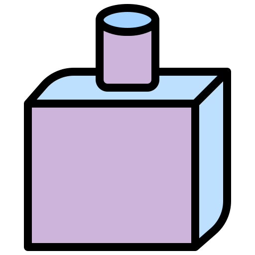 parfum flesje Generic Outline Color icoon