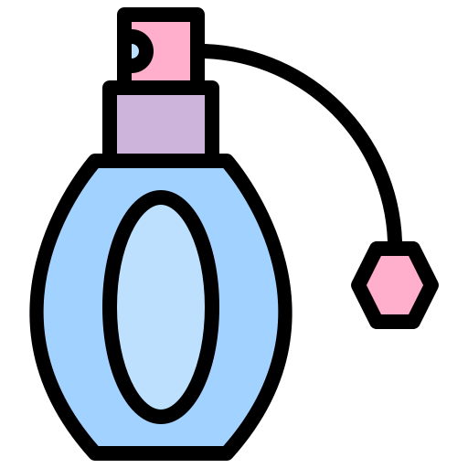 butelka perfum Generic Outline Color ikona