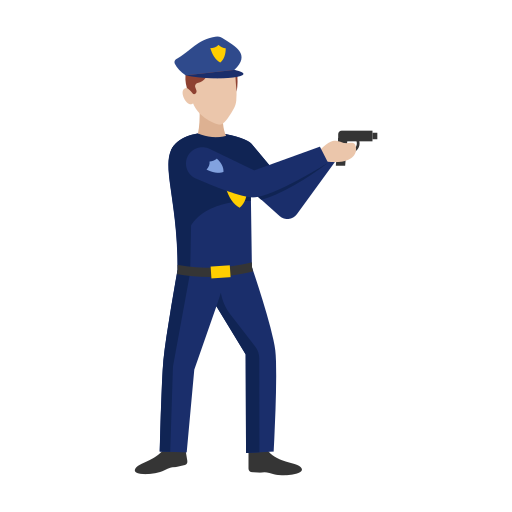 oficial de policía Generic Flat icono