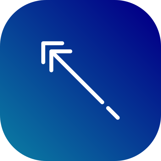 strzałka Generic Flat Gradient ikona