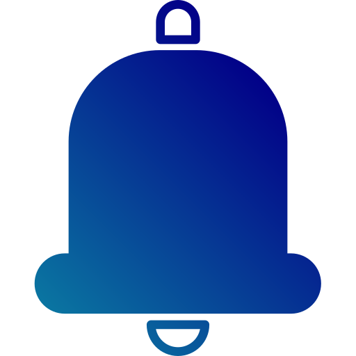 campana Generic Flat Gradient icono