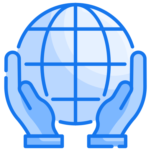 지구를 구하기 Generic Blue icon
