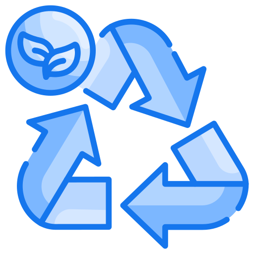 재활용 가능 Generic Blue icon