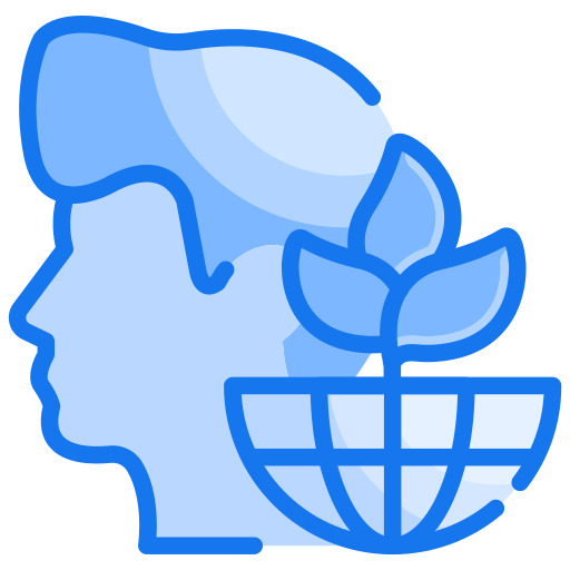 자연 보호 Generic Blue icon