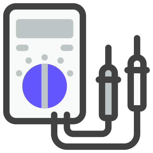 電圧計 Generic Outline Color icon