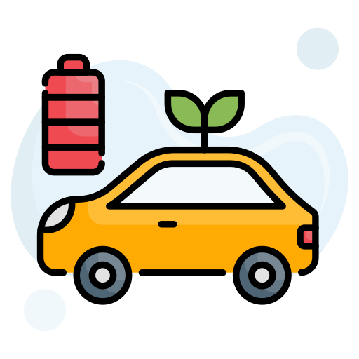Eco car Generic Rounded Shapes icon