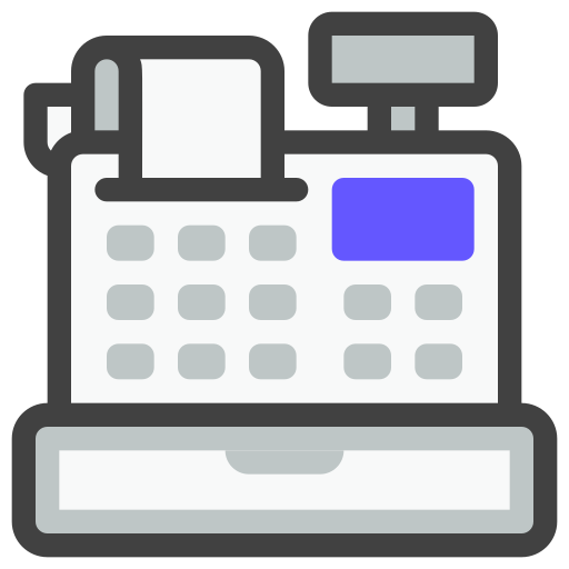 Cash counter Generic Outline Color icon