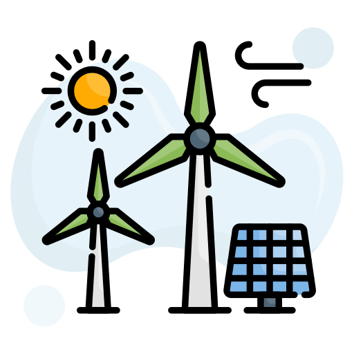 Renewable energy Generic Rounded Shapes icon