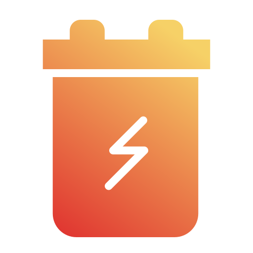 batterie Generic Flat Gradient icon