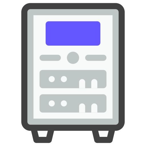 server Generic Outline Color icon