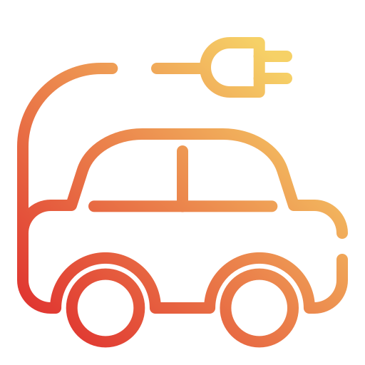 電気自動車 Generic Gradient icon