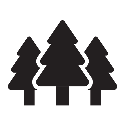 Árboles Generic Glyph icono