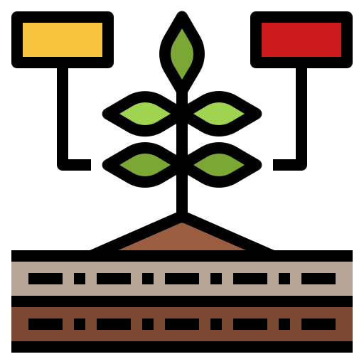 agricultura y jardinería Generic Outline Color icono