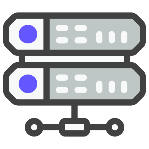 serwer Generic Outline Color ikona