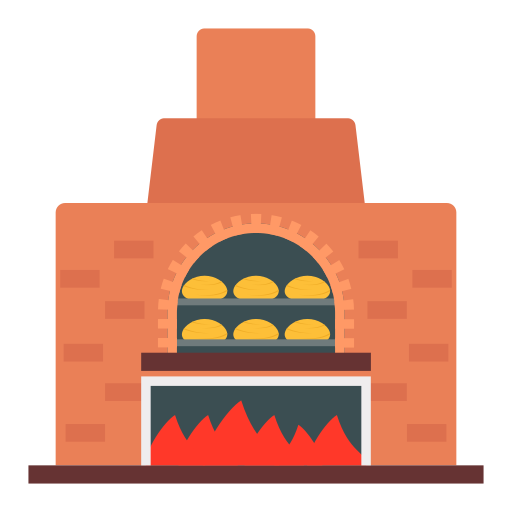 Wood fired oven Generic Flat icon