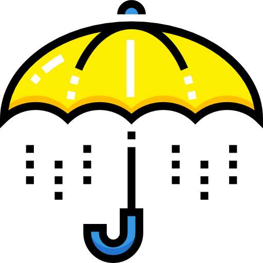 傘 Detailed Straight Lineal color icon