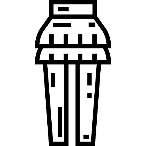 スカート Detailed Straight Lineal icon