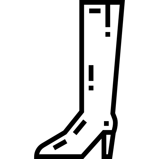 ブート Detailed Straight Lineal icon