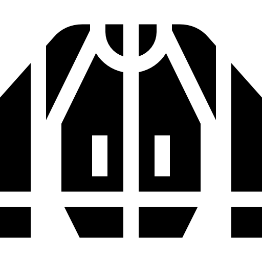 giacca Basic Straight Filled icona