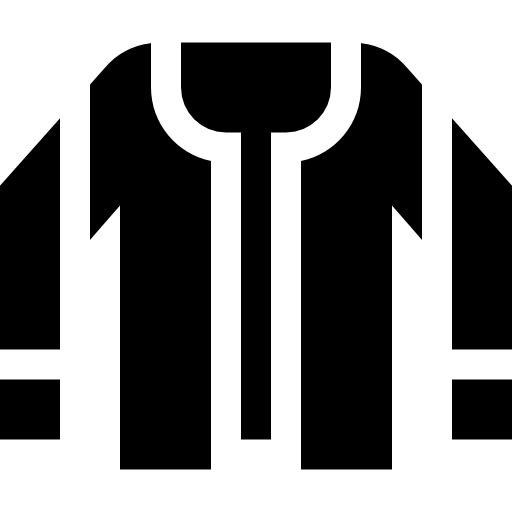 cárdigan Basic Straight Filled icono